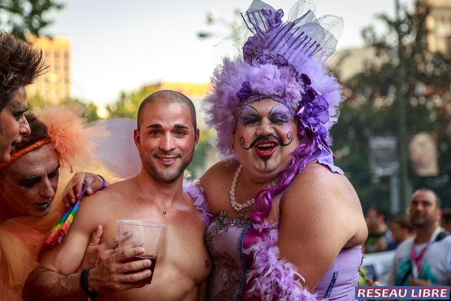 Desfile del orgullo gay en Madrid, 2013.